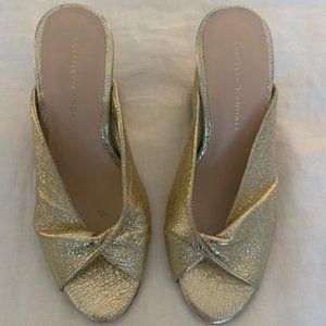 LOEFFLER RANDALL Laurel metallic mules
